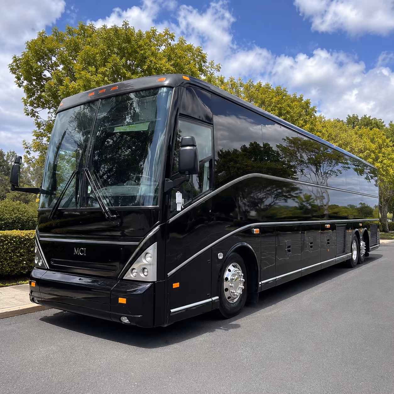 simi valley charter bus services exterior